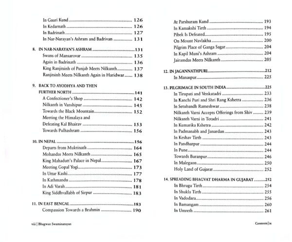 Bhagwan Swaminarayan: life and work (Set of 2 Vols)