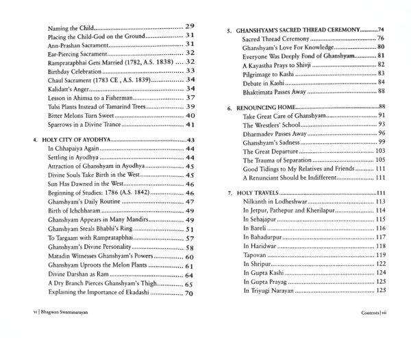 Bhagwan Swaminarayan: life and work (Set of 2 Vols)